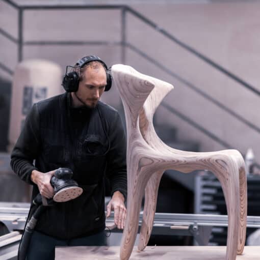 Cyryl Zakrzewski - Creating the Dune Chair - Cyryl Crafting the Chair - Styylish