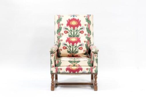 Louis XIV Style Armchairs - Front Detail - Styylish