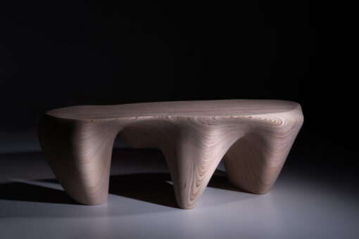 Flow Carved Bench - Front - Styylish