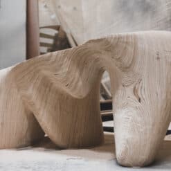 Flow Carved Bench - Progress - Styylish