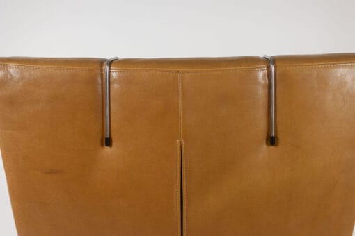 Pair of Leather Armchairs - Back of Headrest - Styylish