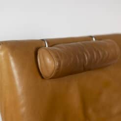 Pair of Leather Armchairs - Headrest Detail - Styylish