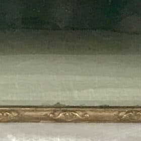 French Baroque Style Gilt Wood Mirror, 1800