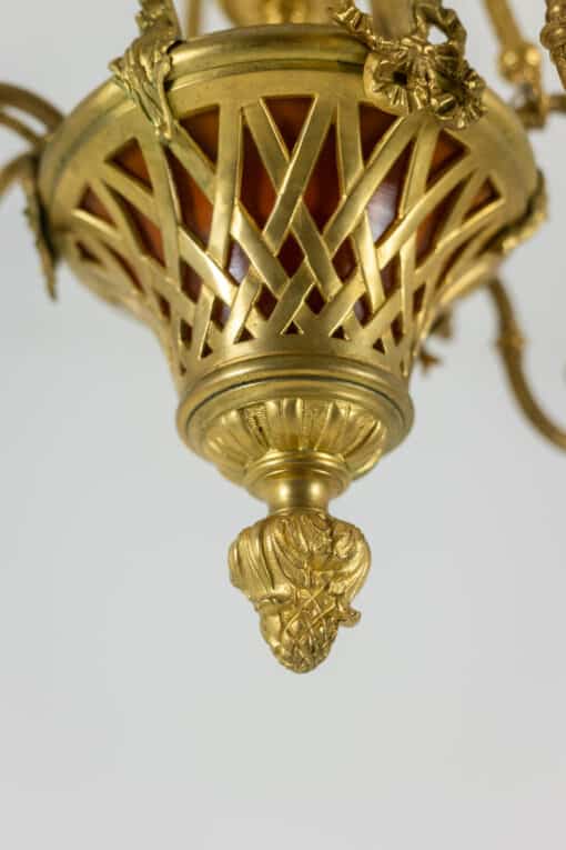 Louis XVI Style Chandelier - Gold Decorations - Styylish