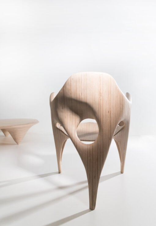 Cyryl Zakrzewski - Creating the Dune Chair - Nexus Chair Back Profile - Styylish