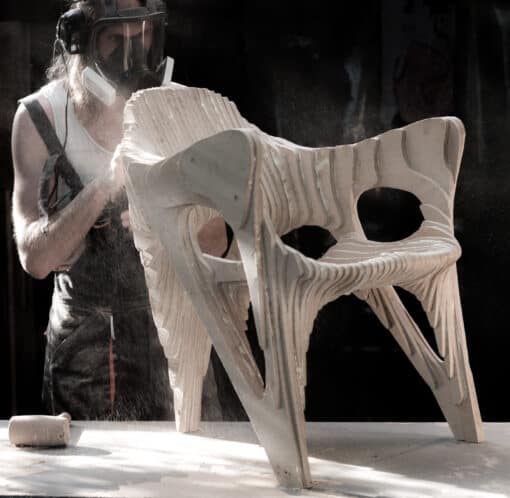 Cyryl Zakrzewski - Creating the Dune Chair - Cyryl Armchair with Wood - Styylish