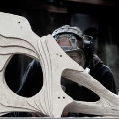 Cyryl Zakrzewski - Creating the Dune Chair - Cyryl Armchair Workshop Detail - Styylish