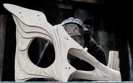 Cyryl Zakrzewski - Creating the Dune Chair - Cyryl Armchair Workshop Detail - Styylish