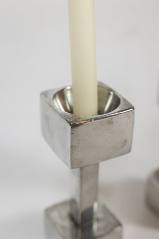 Astrid Fog Candlesticks - Top Detail - Styylish