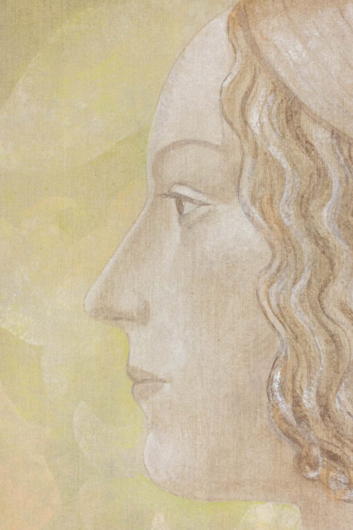 Painting of a Renaissance Lady - Face - Styylish