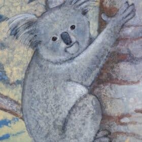 Painting of Koalas, Contemporary Work