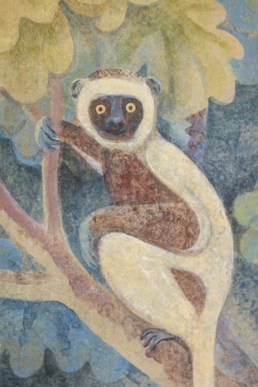 Painting of Monkeys - Detail of Monkey - Styylish