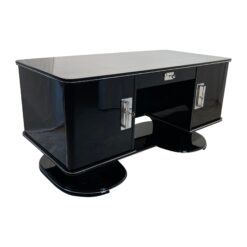 Black Art Deco Desk - Styylish