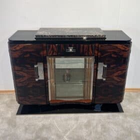 Art Deco Sideboard, Macassar Veneer, France circa 1930