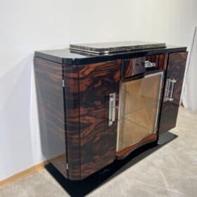 Art Deco Sideboard, Macassar Veneer, France circa 1930