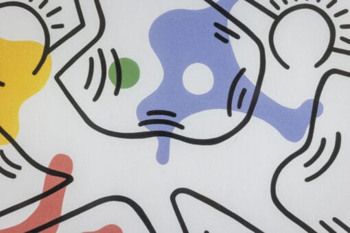 Keith Haring Silkscreen with Frame - Blue - Styylish