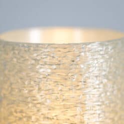 Tripod Lamp in Granite Lucite - Lucite - Styylish