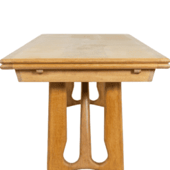 Guillerme and Chambron Natural Oak Table - Side Profile - Styylish