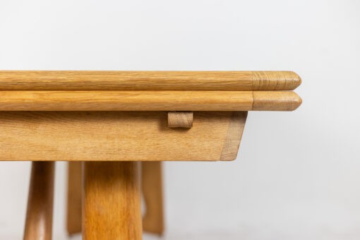 Guillerme and Chambron Natural Oak Table - Stacked Side - Styylish
