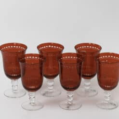 Bohemian Crystal Style Glassware - Red Glasses - Styylish