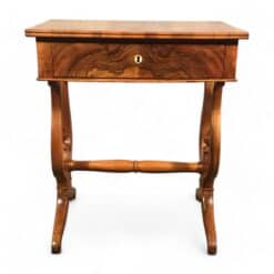 Biedermeier Sewing Table- front view- Styylish