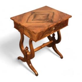 Biedermeier Sewing Table, South German 1820-30