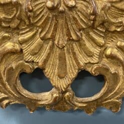 18th century Gilt Wood Mirror- detail of lower part- Styylish