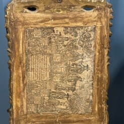 18th century Gilt Wood Mirror- back view - Styylish