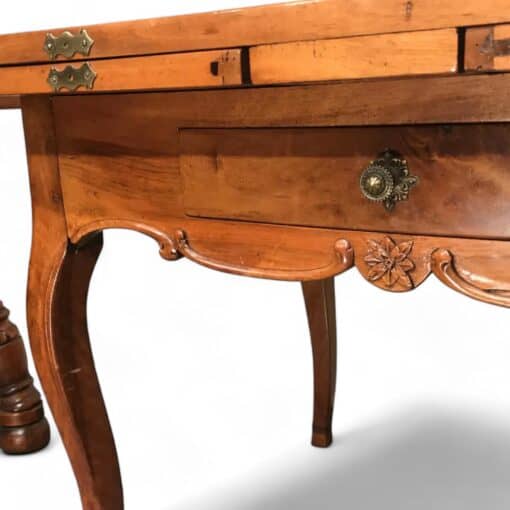 18th century Swiss Farm Table- detail of the front- Styylish