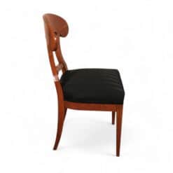 Set of Six Biedermeier Chairs- Cherry- side view of one chair- Styylish