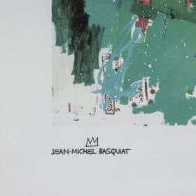 Jean-Michel Basquiat Screenprint, 1990s