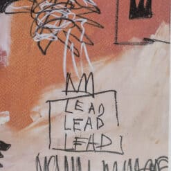 Jean-Michel Basquiat Abstract Screenprint - Text - Styylish