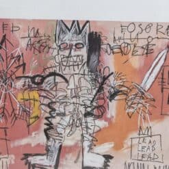 Jean-Michel Basquiat Abstract Screenprint - Full - Styylish