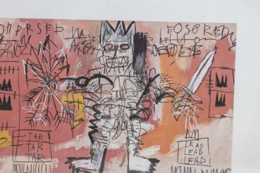 Jean-Michel Basquiat Abstract Screenprint - Full - Styylish