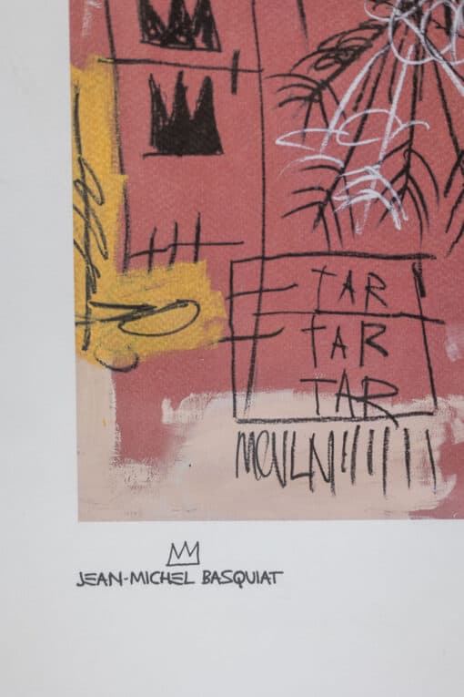 Jean-Michel Basquiat Abstract Screenprint - Signature - Styylish