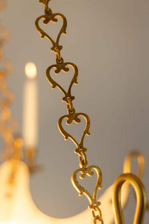 Empire Style Chandelier - Decorative Chain Detail - Styylish