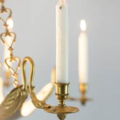 Empire Style Chandelier - Candle Detail - Styylish
