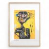 Colorful Jean-Michel Basquiat Silkscreen - Styylish