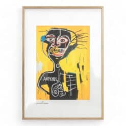 Colorful Jean-Michel Basquiat Silkscreen - Styylish