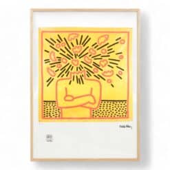 Vibrant Keith Haring Silkscreen - Styylish