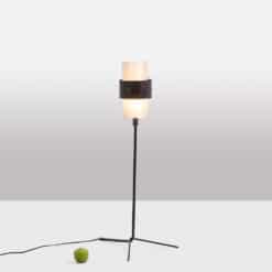 Tripod Lamp in Granite Lucite - Light On - Styylish