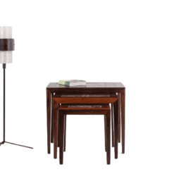 Set of 3 Nesting Tables - With Floor Lamp - Styylish