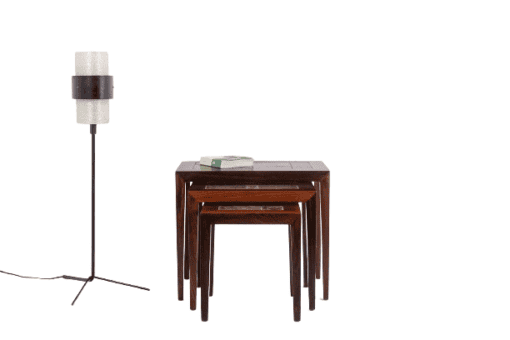 Set of 3 Nesting Tables - With Floor Lamp - Styylish