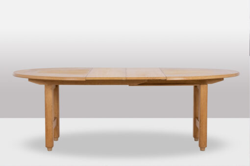Natural Oak Table - Front View - Styylish