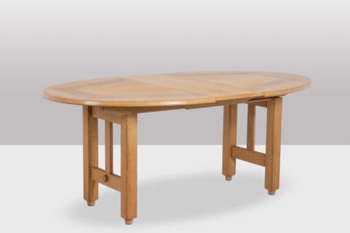 Natural Oak Table - Side Profile - Styylish