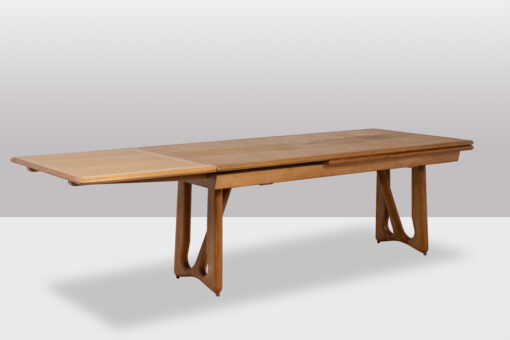 Guillerme and Chambron Natural Oak Table - Extended - Styylish