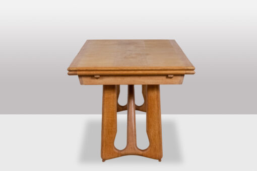 Guillerme and Chambron Natural Oak Table - Side View - Styylish