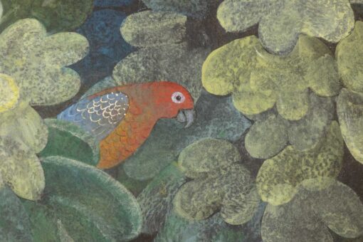 Parakeet Painting - Bird Detail - Styylish