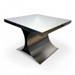 Curved Sofa Table Stainless Steel - Styylish
