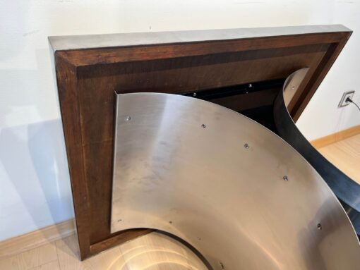 Curved Sofa Table Stainless Steel - Underneath - Styylish